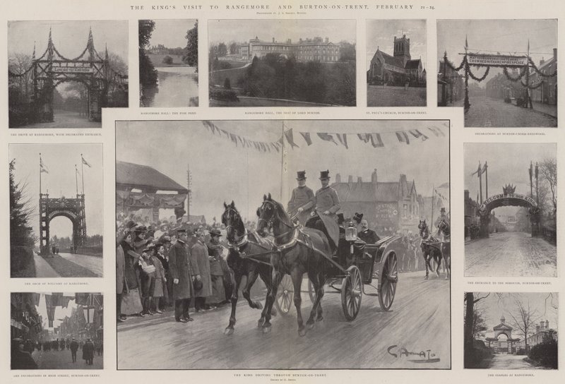 Kralın Rangemore ve Burton-on-Trent Ziyareti, 21-24 Şubat by G.S. Amato