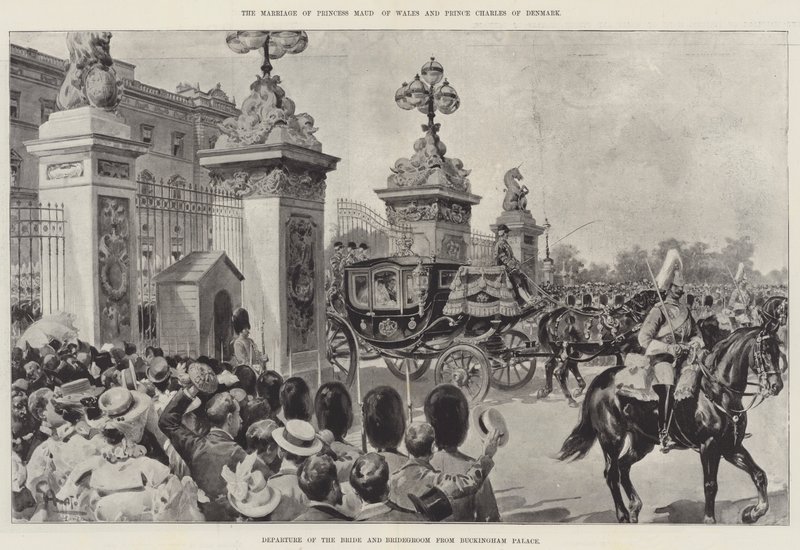 Galler Prensesi Maud ve Danimarka Prensi Charles