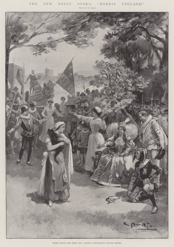 Yeni Savoy Operası, Merrie İngiltere by G.S. Amato