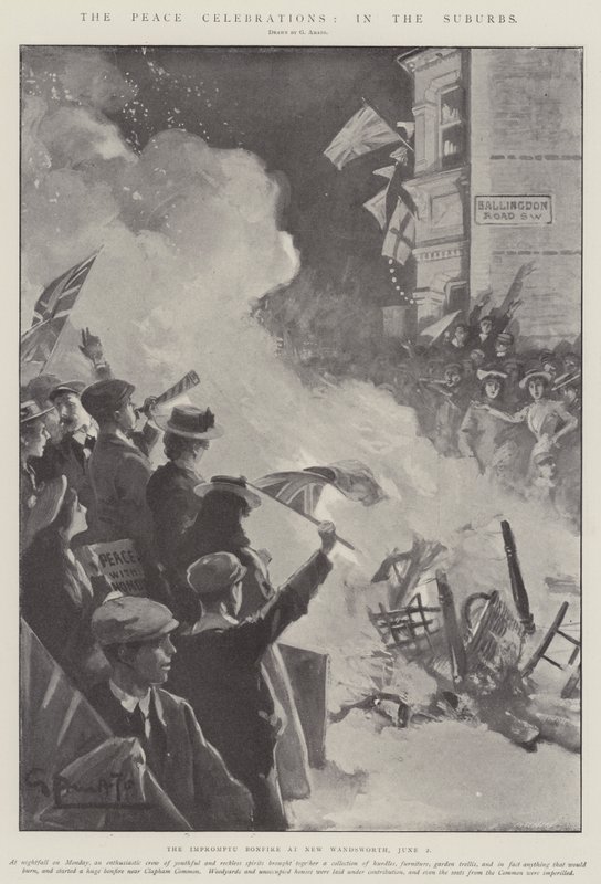 Banliyölerde Barış Kutlamaları by G.S. Amato