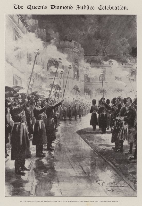 Kraliçe'nin Elmas Jübile Kutlaması by G.S. Amato