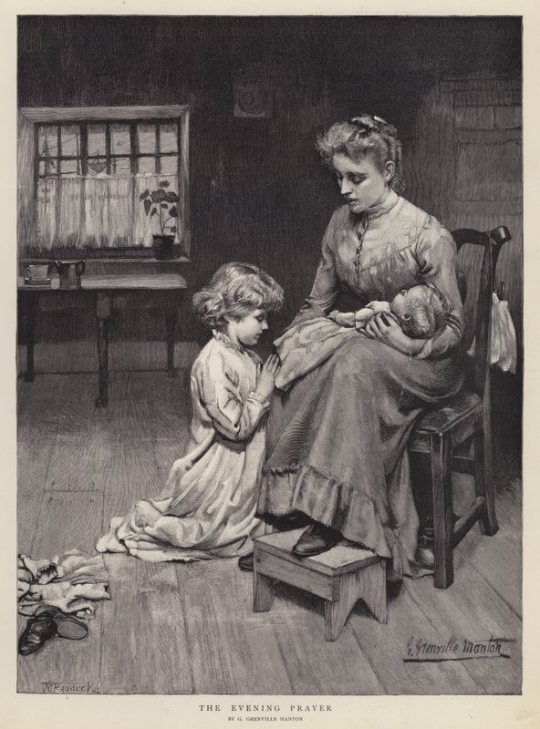 Akşam Namazı by G. Grenville Manton