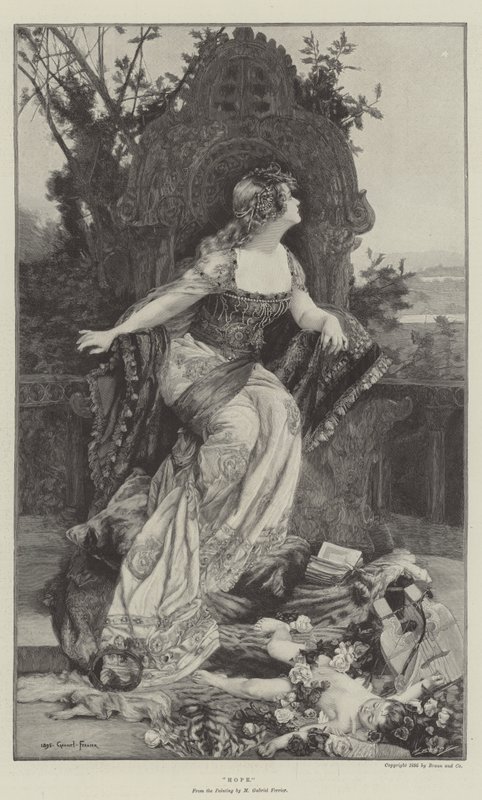Umut by Gabriel-Joseph-Marie-Augustin Ferrier