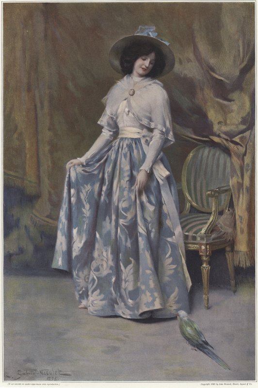 Mavi Portre by Gabriel Nicolet