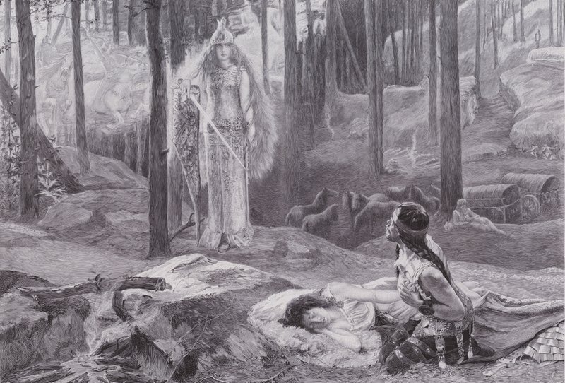 Vahiy (Brunnhilde, Sieglinde ve Siegmund