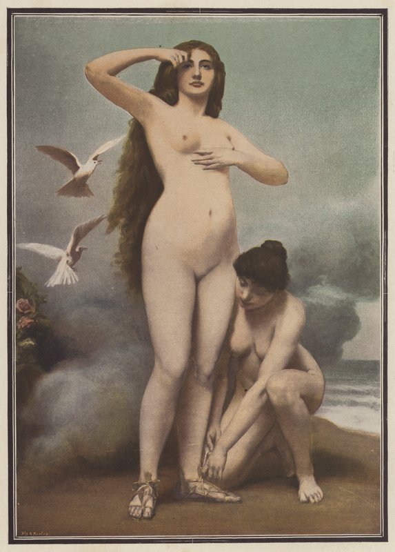 Venüs (renkli taş) by Gaston Casimir Saint Pierre