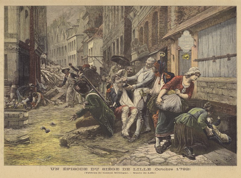Lille Kuşatmasından Bir Bölüm (Ekim 1792) by Gaston Melingue