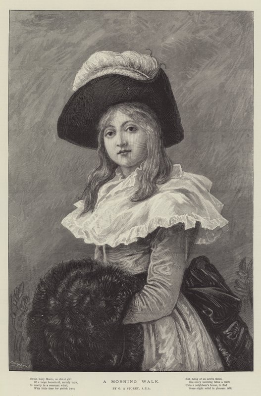 Sabah Yürüyüşü by George Adolphus Storey