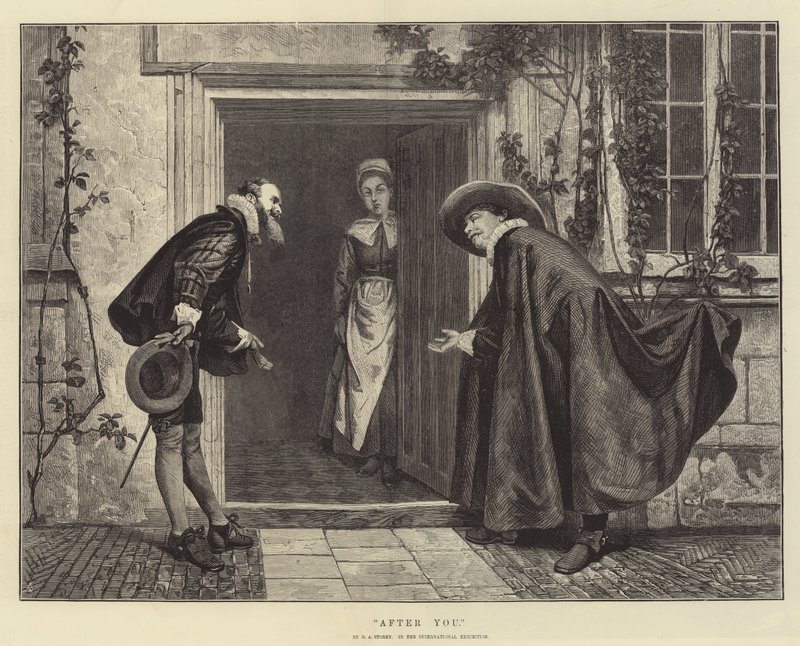 Senden Sonra Uluslararası Fuarda by George Adolphus Storey