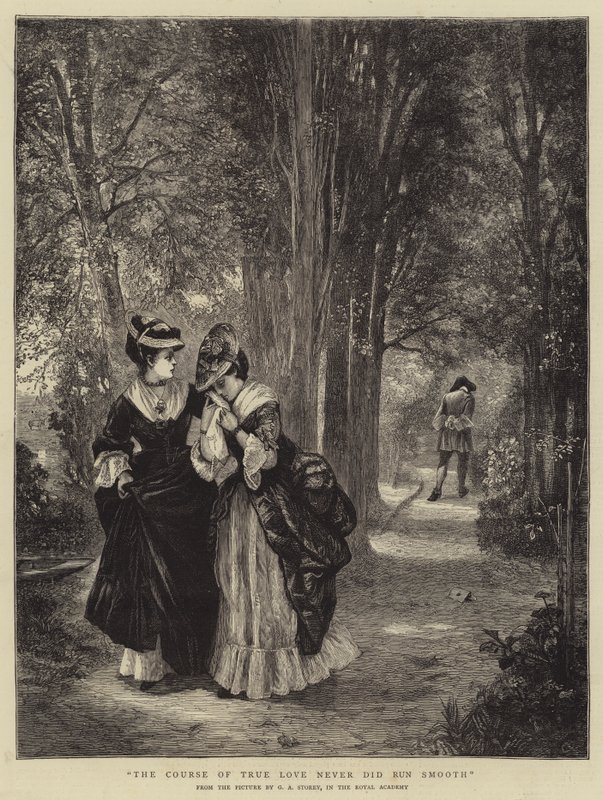 Gerçek Aşkın Seyri asla Pürüzsüz Koşmadı by George Adolphus Storey