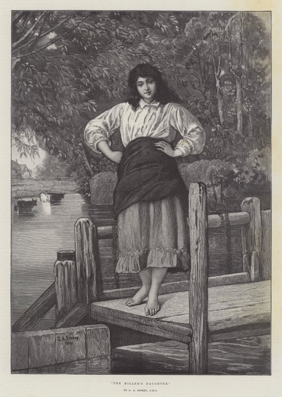 Değirmencinin Kızı by George Adolphus Storey