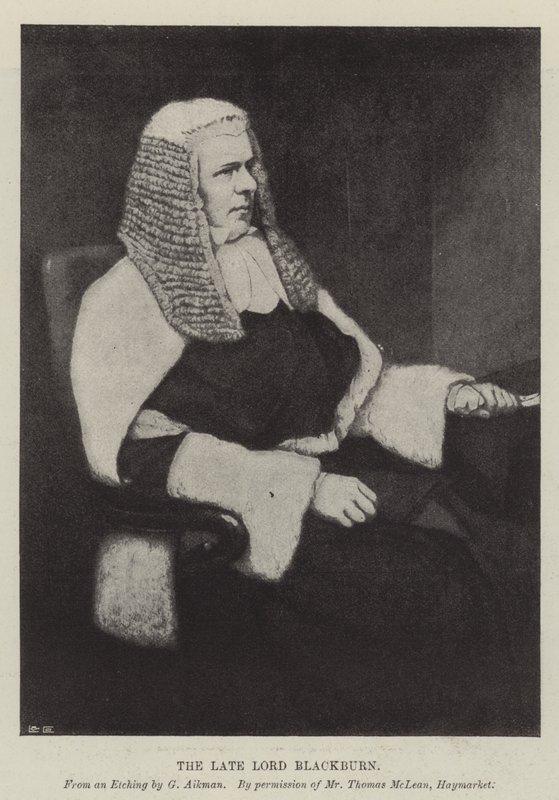 Rahmetli Lord Blackburn by George Aikman