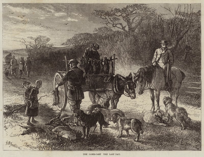 Oyun Arabası, Son Gün by George Bouverie Goddard