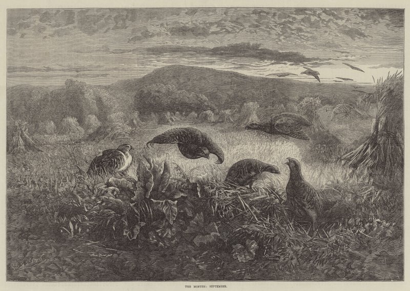 aylar, eylül by George Bouverie Goddard