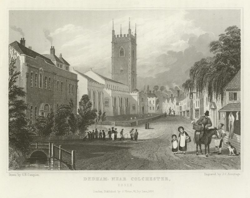 Dedham, Colchester, Essex yakınlarında by George Bryant Campion
