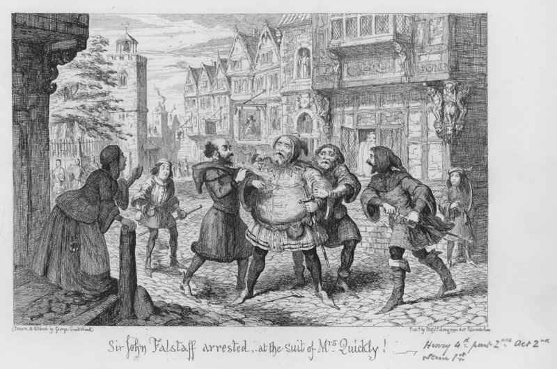 Sir John Falstaff, Bayan Quickly