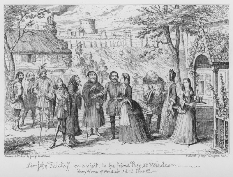 Sir John Falstaff, Windsor