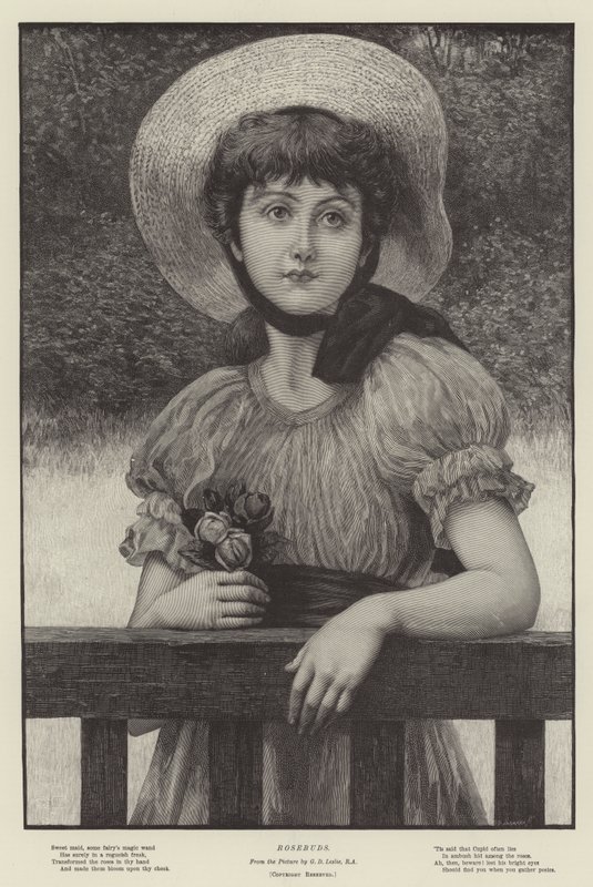 gül goncası by George Dunlop Leslie