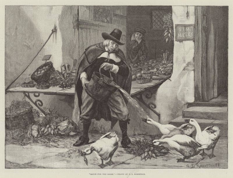 Kaz için Sos by George Edward Robertson