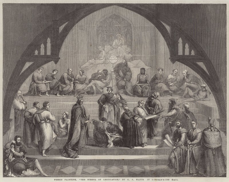 Mevzuat Okulu by George Frederick Watts