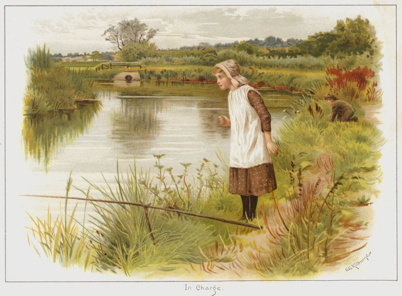 In charge  by George Goodwin Kilburne