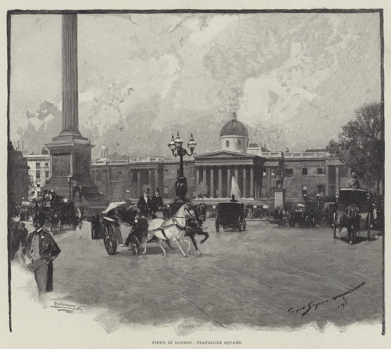Londra, Trafalgar Meydanı