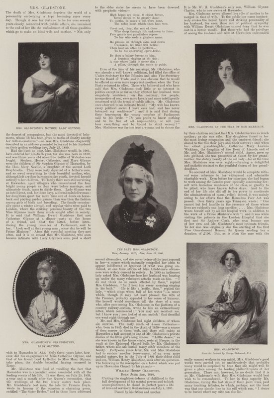 Bayan Gladstone by George Richmond