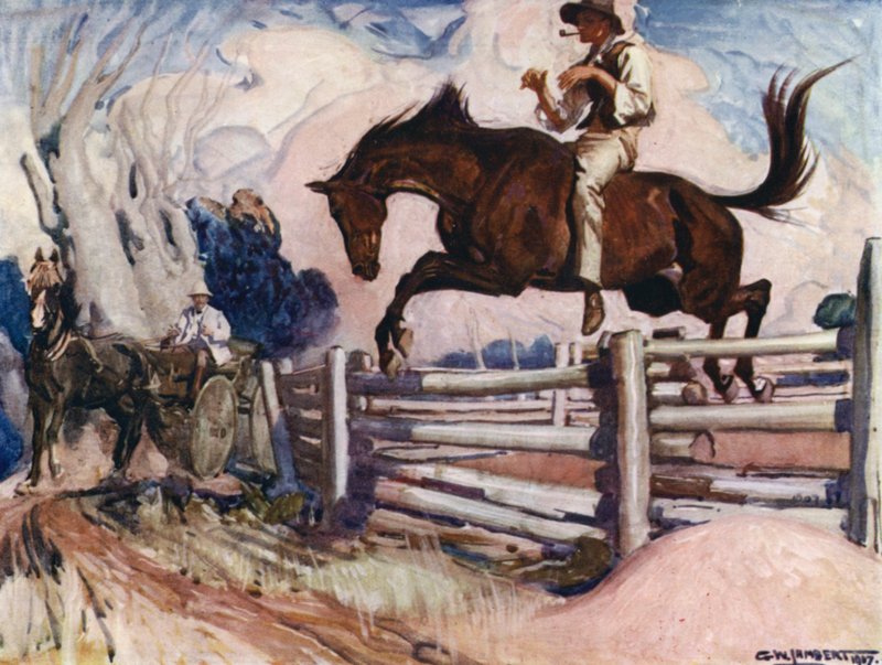 Sualtı korsanının işi by George Washington Lambert