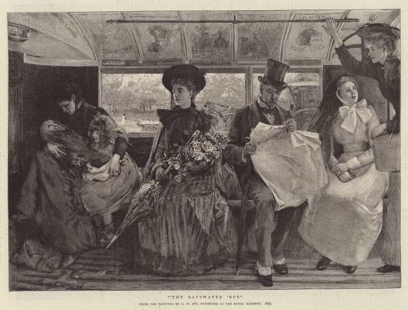 Bayswater Otobüsü by George William Joy