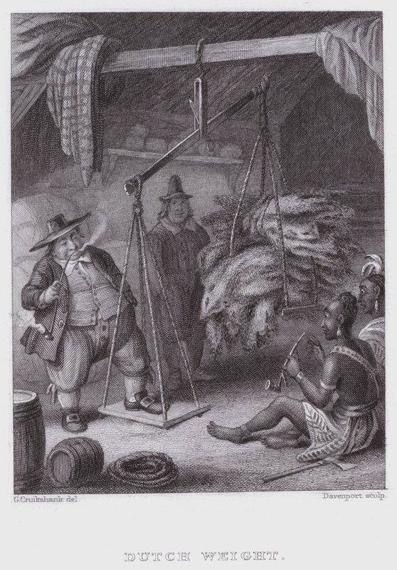 ಡಚ್ ತೂಕ (ಕೆತ್ತನೆ) ಟರ್ಕ್ by George (after) Cruikshank