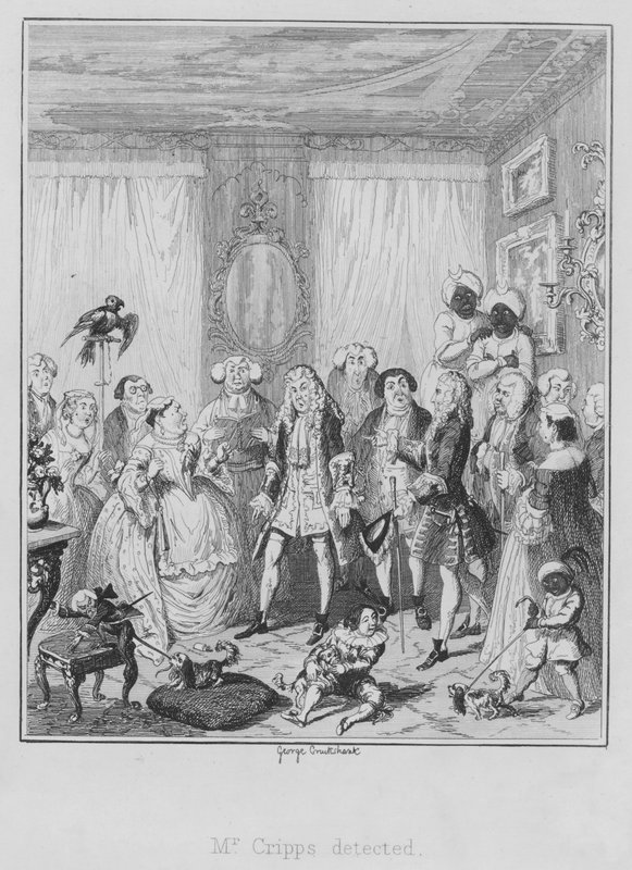 Bay Cripps tespit edildi (gravür) by George (after) Cruikshank