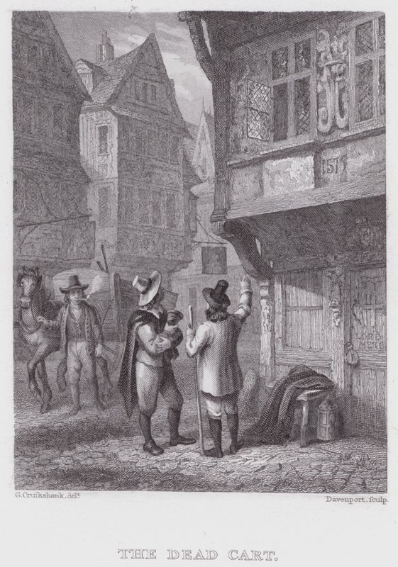 Ölü Araba (gravür) by George (after) Cruikshank