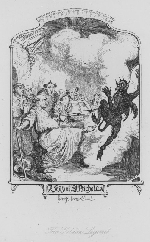 Altın Efsane (gravür) by George (after) Cruikshank