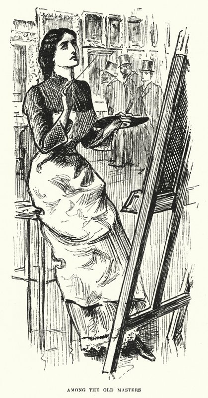 George du Maurier tarafından Trilby için illüstrasyon (gravür) by George (after) Du Maurier
