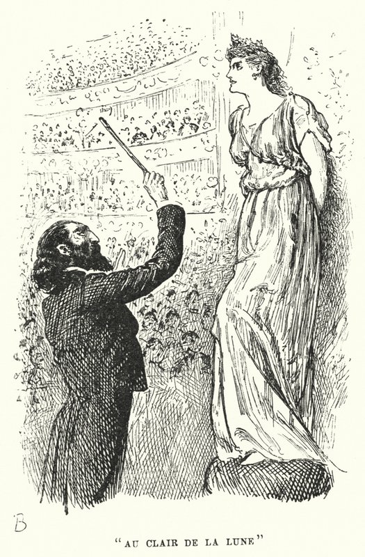 George du Maurier tarafından Trilby için illüstrasyon (gravür) by George (after) Du Maurier