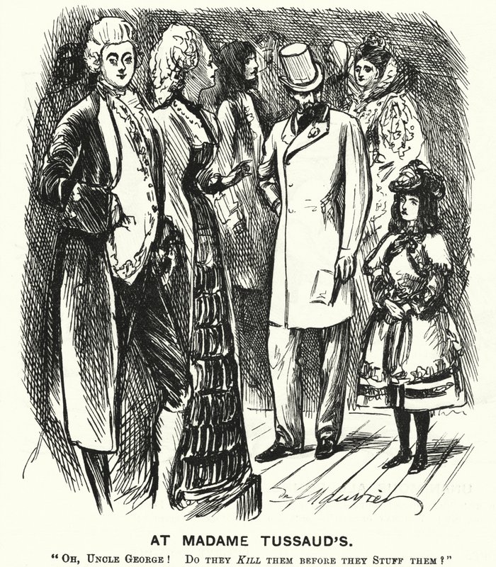 Yumruk karikatürü: Madame Tussaud