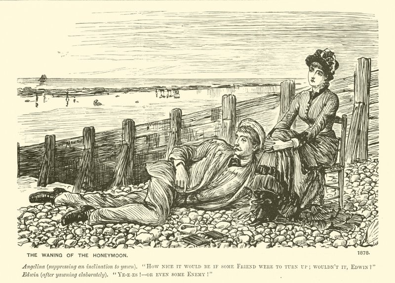 Balayının azalması (gravür) by George (after) Du Maurier