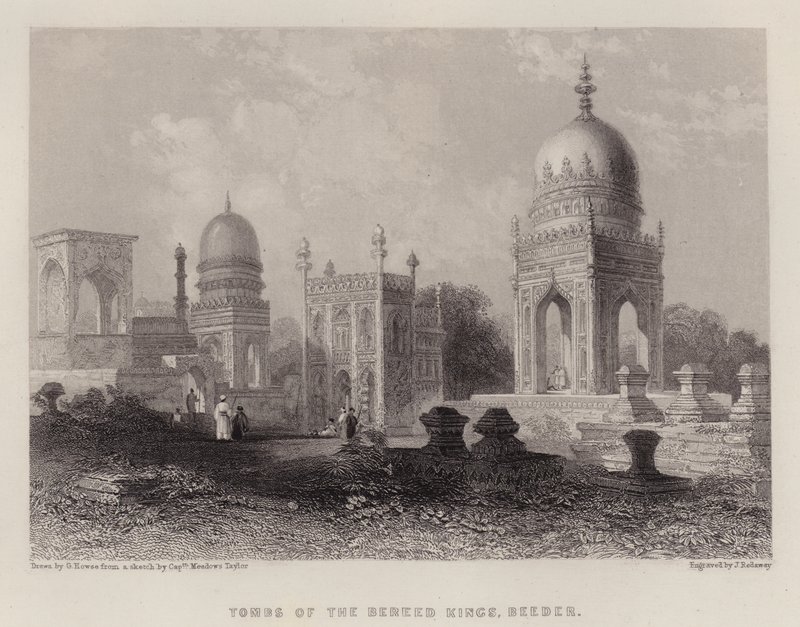 Bereed Krallarının Mezarları, Beeder (renkli taş) by George (after) Howse
