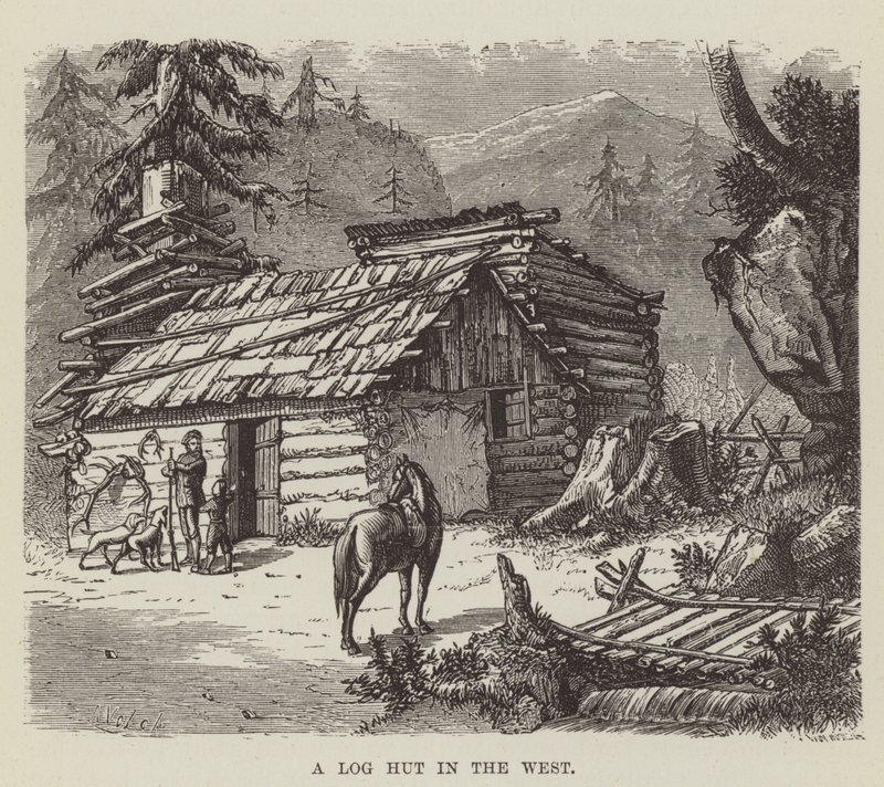 Batıda Bir Günlük Kulübe by George Augustus Sala