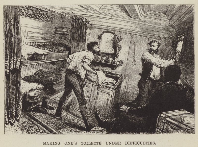 Zorluklar Altında Tuvalet Yapmak by George Augustus Sala
