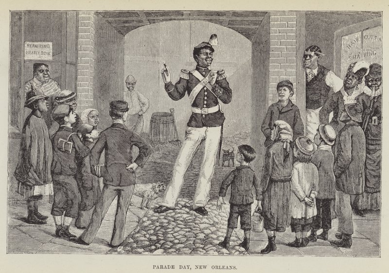 Geçit Günü, New Orleans by George Augustus Sala