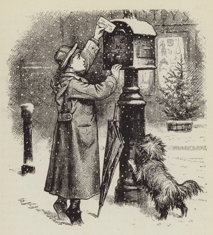 Mektup Göndermek by George Augustus Sala