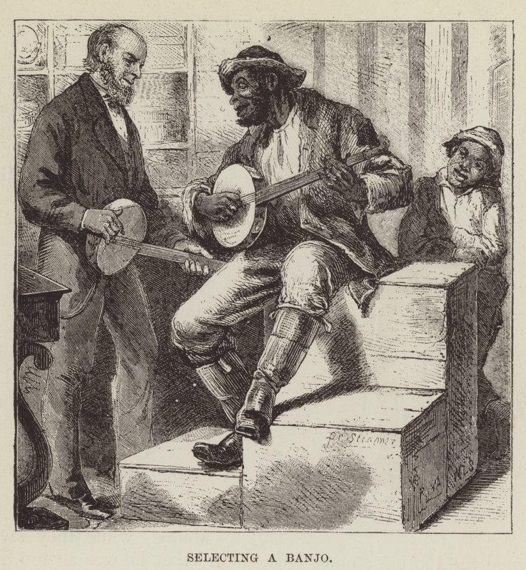 Banjo Seçmek by George Augustus Sala