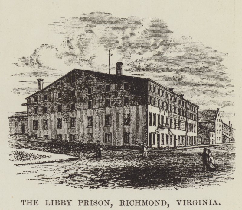 Libby Hapishanesi, Richmond, Virginia by George Augustus Sala
