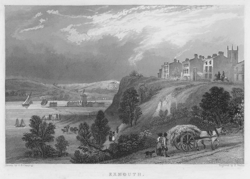 Exmouth (gravür) by George Bryant Campion