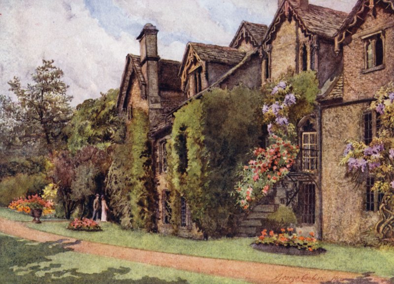 Oxford: Eski Benedictine Binaları, Worcester College by George Carline
