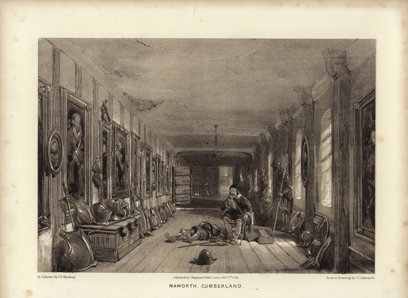 Naworth, Cumberland by George Cattermole