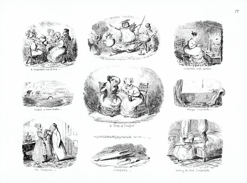 Konfor (gravür) by George Cruikshank