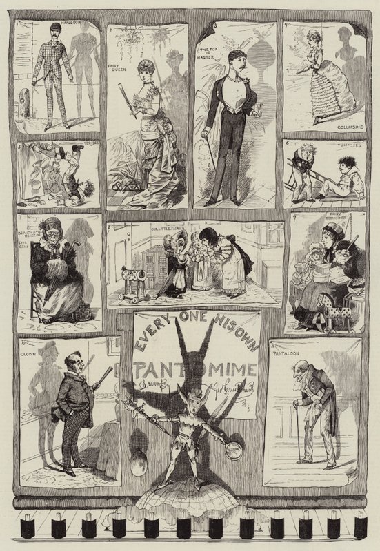 Herkes Kendi Pandomimini by George Cruikshank