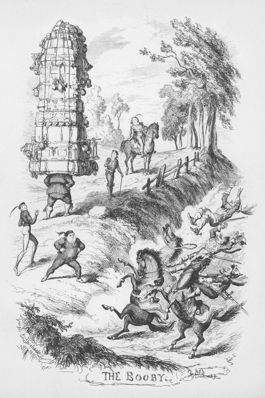 Illustration for The Pentamerone by George Cruikshank (engraving) by George Cruikshank
